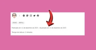 Adicionando a data da última modificação do post no Jekyll